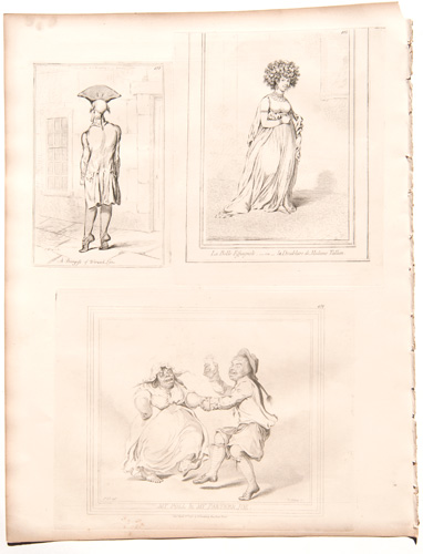 James Gillray originals A Modern Belle Going to the Rooms at Bath 


The Fashionable Mamma